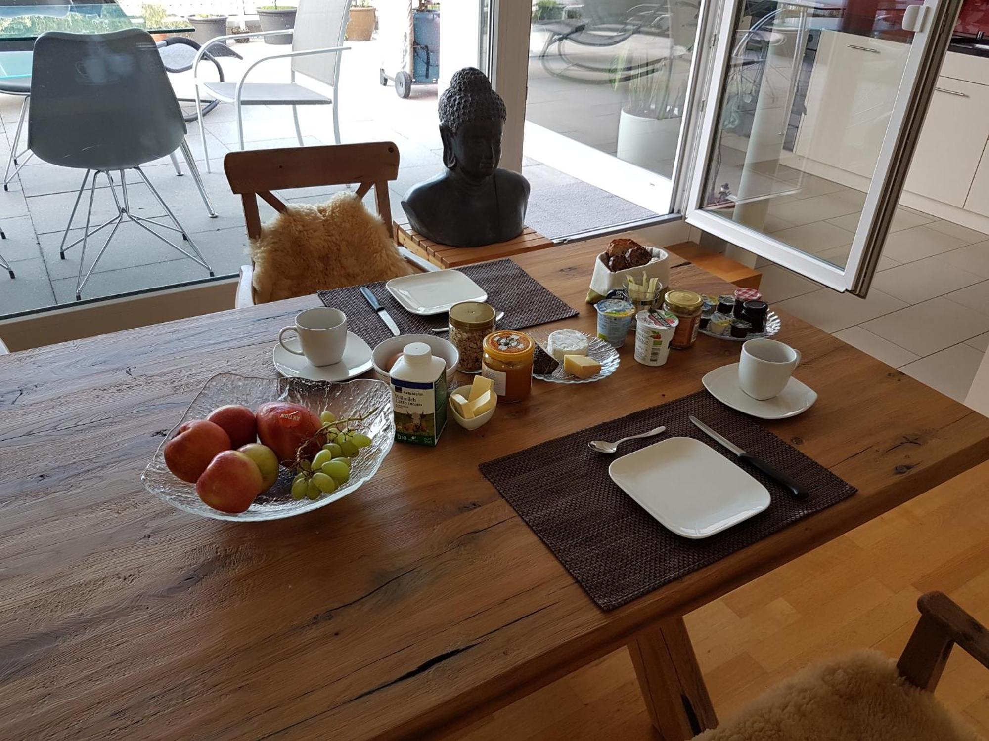 Zimmer In Penthouse-Wohnung Windisch Exteriör bild