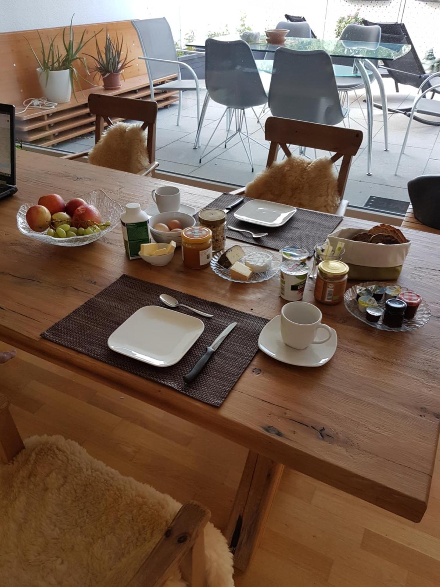 Zimmer In Penthouse-Wohnung Windisch Exteriör bild
